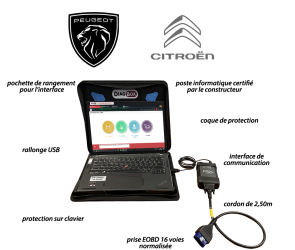 OEM DIAGBOX Citroen Peugeot EtechDiag Dealer Level Diagnostic Tool -  ETD-CFD1-DB